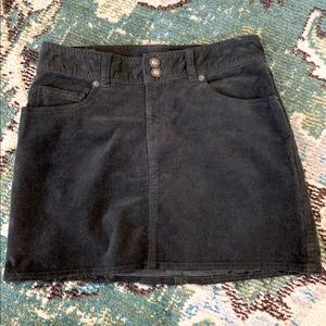 Distressed Patagonia Corduroy Skirt